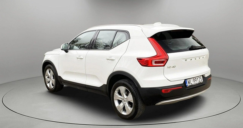 Volvo XC 40 cena 129900 przebieg: 72000, rok produkcji 2021 z Szczytno małe 326